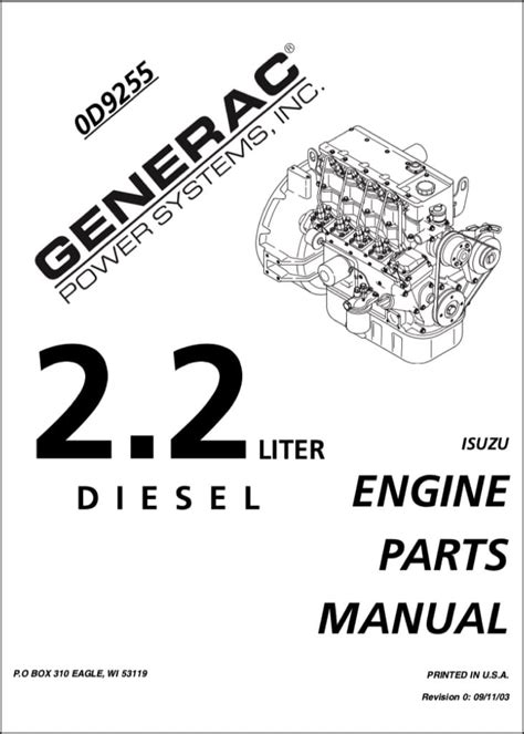 Isuzu Diesel Engine Parts Manual Ebook Epub