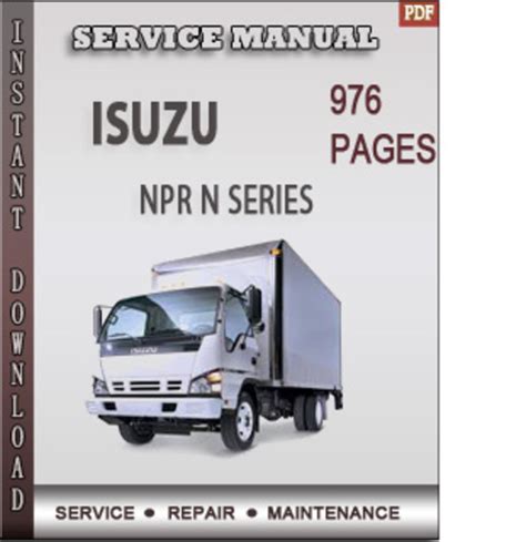 Isuzu N-Series (Elf) Workshop Manual Ebook PDF