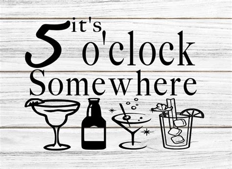 It's 5 O'Clock Somewhere: A Celebration of Good Times