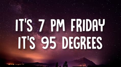 It's 7PM on a Friday Night and It's 95 Degrees: A Guide to Staying Cool