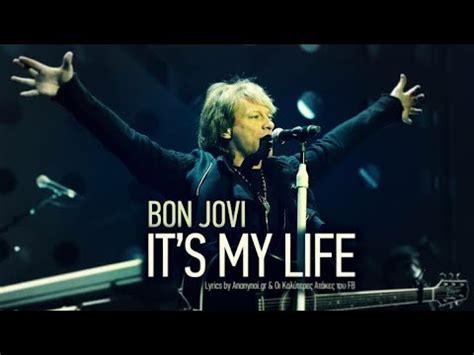 It's My Life: A Cinematic Journey into Bon Jovi's Lyrical Masterpiece