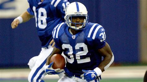 It's the number of Colts legend Edgerrin James.