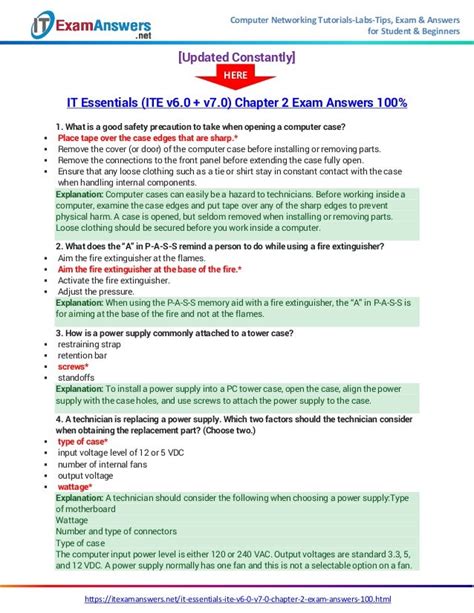 It Essentials Chapter 2 Test Answers PDF