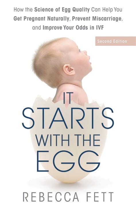 It Starts with the Egg How the Science of Egg Quality Can Help You Get Pregnant Naturally Prevent Miscarriage and Improve Your Odds in IVF PDF