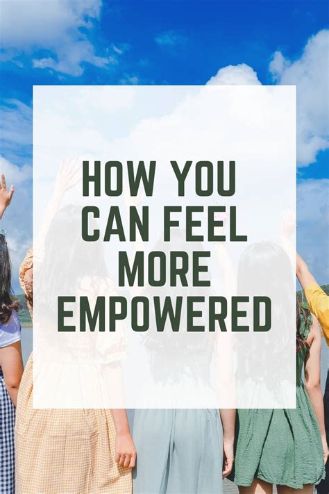 It can help you to feel more confident and empowered.