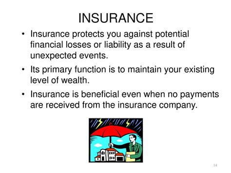 It protects you from financial liability.