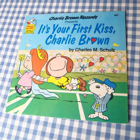 It s Your First Kiss Charlie Brown Book Reader