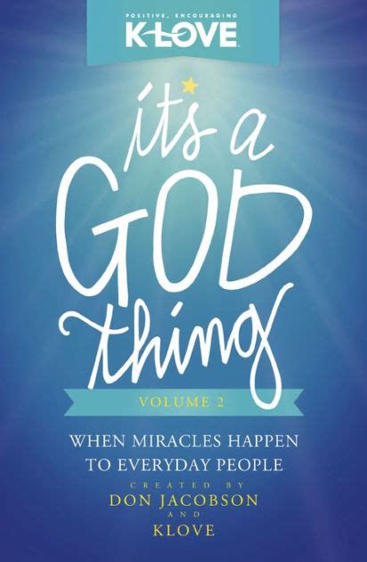 It s a God Thing Volume 2 When Miracles Happen to Everyday People Epub