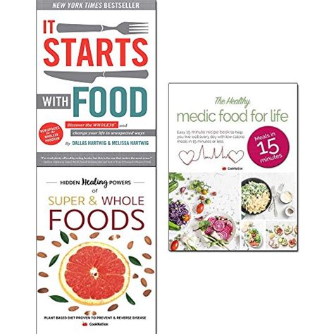 It starts with food hardcover hidden healing powers of super and whole foods healthy medic food for life 3 books collection set Epub