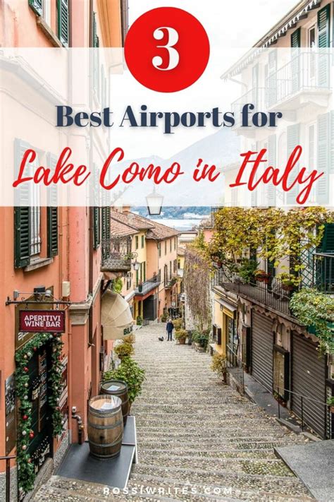 Italian Airports Close to Lake Como: Find the Most Convenient Option