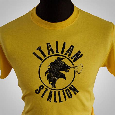 Italian Stallion T-Shirts: A Timeless Symbol of Masculinity and Style