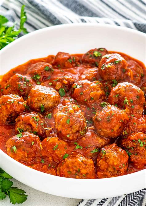 Italian meatballs: