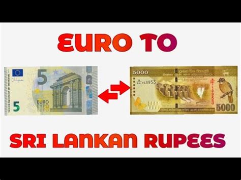 Italy Euro to Sri Lankan Rupees: A Comprehensive Guide to Currency Conversion