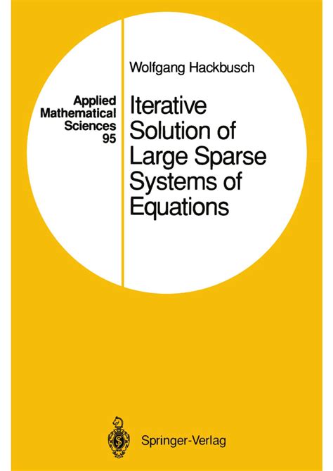 Iterative Solution of Large Sparse Systems of Equations 1st Edition Epub