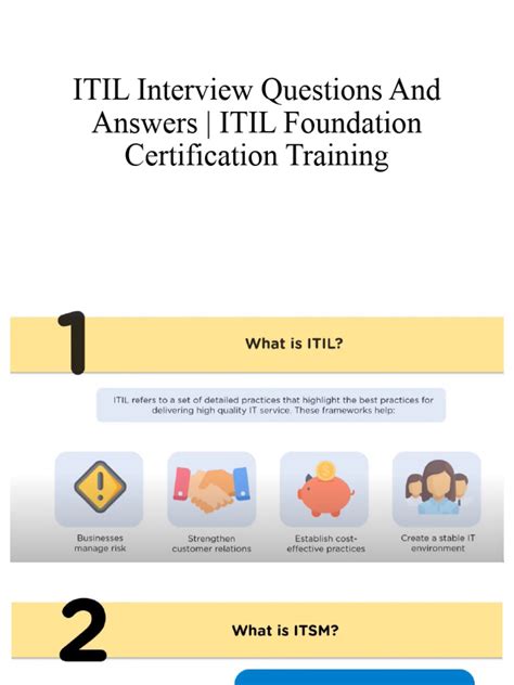 Itil Interview Questions With Answers Kindle Editon