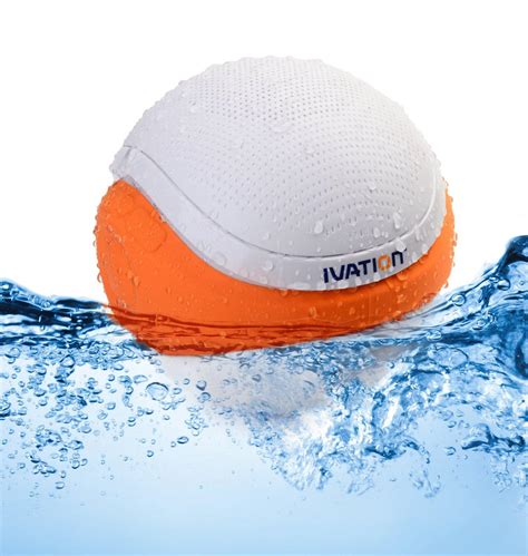 Ivation Waterproof Bluetooth Swimming Floating Reader