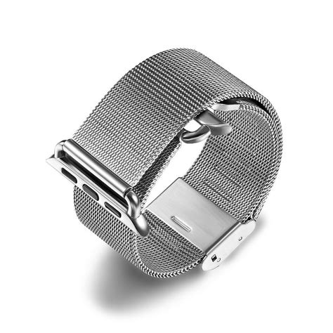 Iwatch Milanese Stainless Bracelet silvery Doc