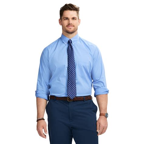 Izod Big and Tall Dress Shirts: Comfort and Style for Larger Frames