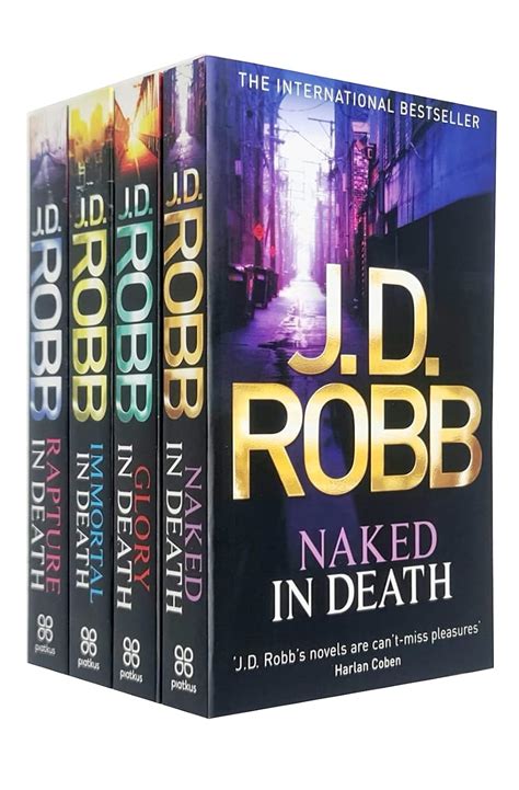 J D Robb In Death Collection Books 1-5 Naked in Death Glory in Death Immortal in Death Rapture in Death Ceremony in Death In Death Series PDF