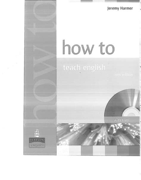 J Harmer How To Teach English Ebook Reader