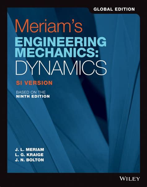 J L Meriam Dynamics Solutions PDF