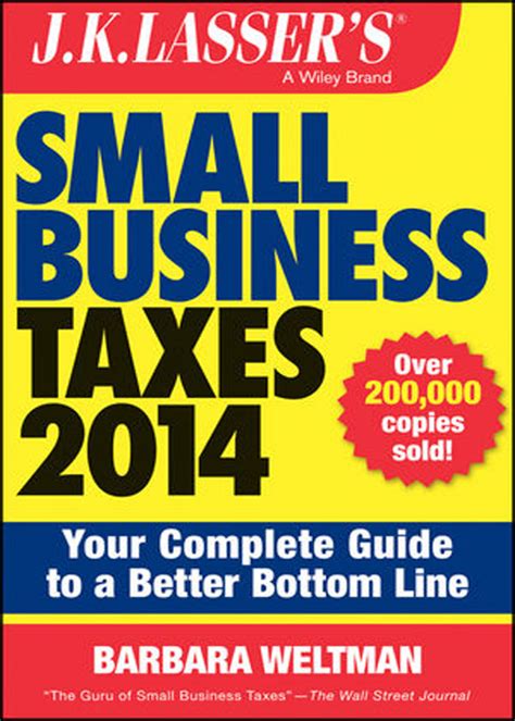 J. K. Lasser's Small Business Taxes 2014 Yo PDF