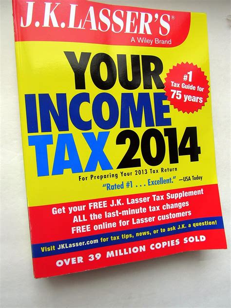 J.K. Lasser's Your Income Tax 2014 For Preparing Your 2013 Kindle Editon