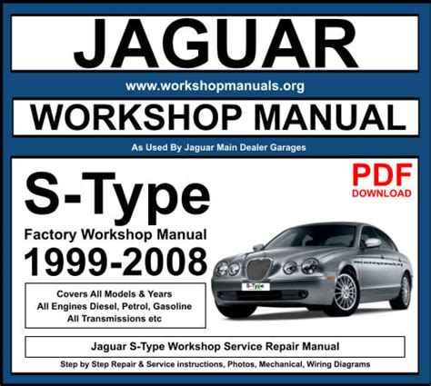 JAGUAR S TYPE WORKSHOP MANUAL FREE DOWNLOAD Ebook PDF