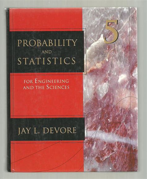 JAY L DEVORE PROBABILITY AND STATISTICS FOR ENGINEERS Ebook Epub