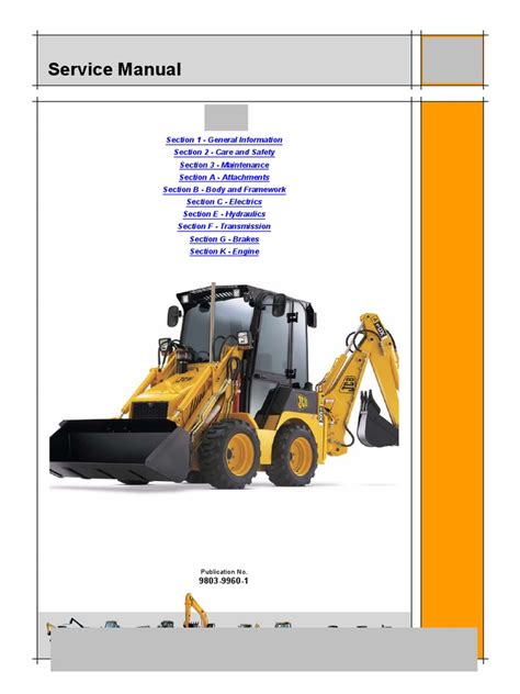 JCB 1CX SERVICE MANUAL Ebook Doc