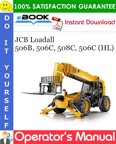 JCB LOADALL 506B OPERATORS MANUAL Ebook Reader