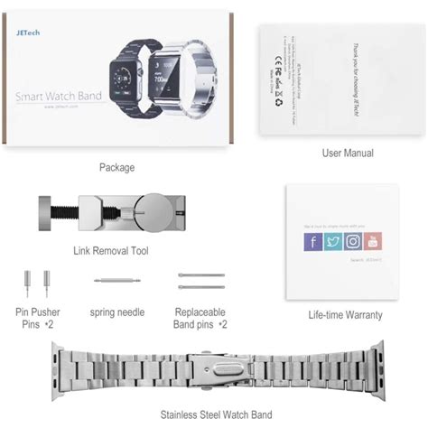 JETech Stainless Replacement Models Silver PDF