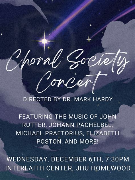 JHU Choral Society: A Musical Tapestry Woven with Excellence and Inclusivity