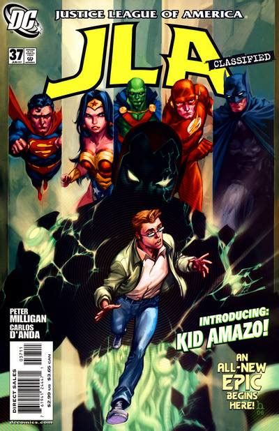 JLA Classified Issue 37 June 2007 Introducing Kid Amazo Kindle Editon