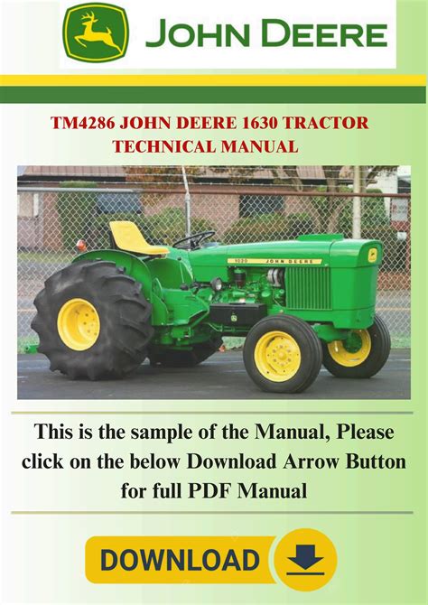 JOHN DEERE 1630 MANUAL Ebook Epub