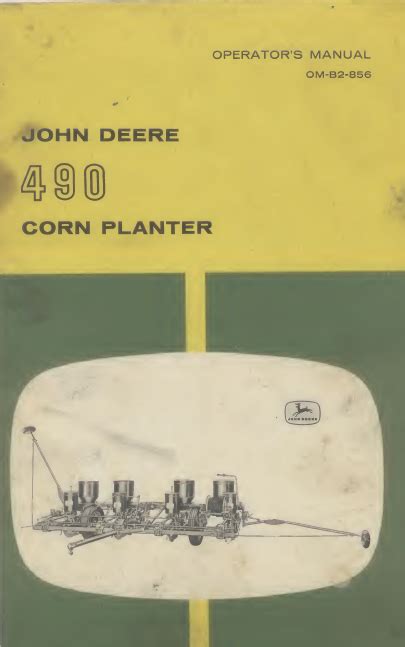 JOHN DEERE CORN PLANTER MANUAL Ebook PDF