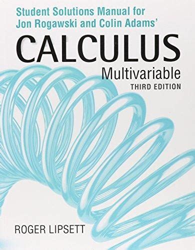 JON ROGAWSKI CALCULUS EARLY TRANSCENDENTALS SOLUTIONS MANUAL Ebook Epub