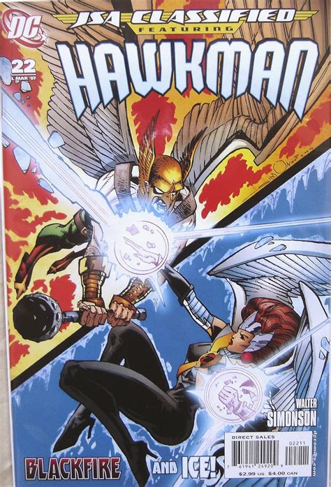 JSA Classified Featuring Hawkman DC Comics 22 March 2007 Blackfire and Ice PDF