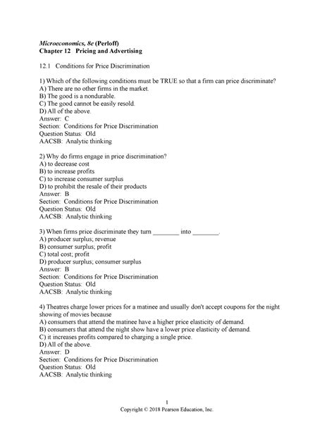 Ja Economics Student Study Guide Chapter 12 Answer Key Doc