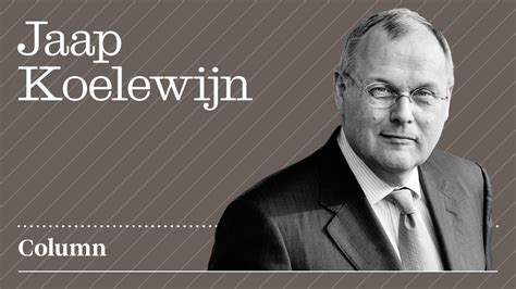 Jaap Koelewijn: The Visionary Economist and Advocate for a Sustainable Future