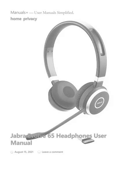 Jabra N356 Z302 User Manual Ebook Doc