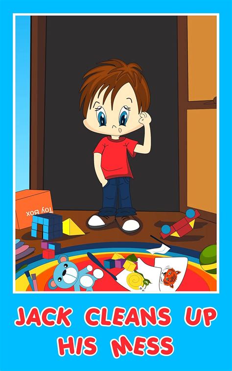 Jack Cleans Up His Mess Jack s Picture Books for Children Book 1