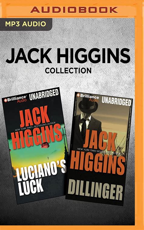 Jack Higgins Collection Luciano s Luck and Dillinger PDF