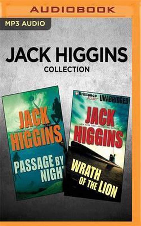 Jack Higgins Collection Passage by Night and Wrath of the Lion Doc