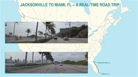 Jacksonville, Florida to Miami, Florida: A 336-Mile Adventure