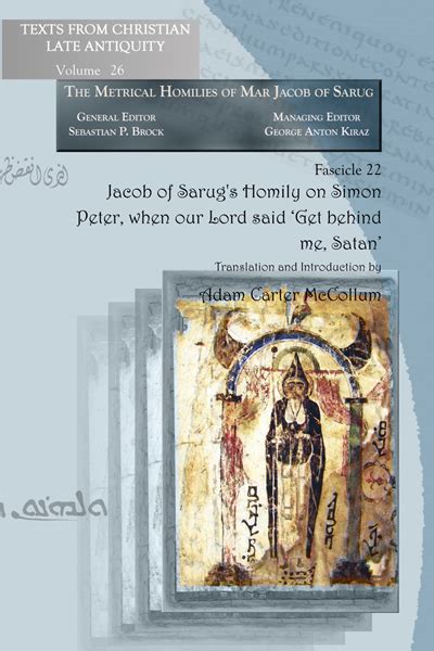 Jacob of Sarug's Homily on Simon Peter Kindle Editon