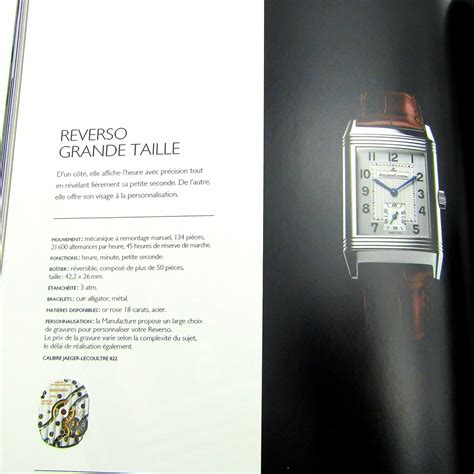 Jaeger Lecoultre Catalogue