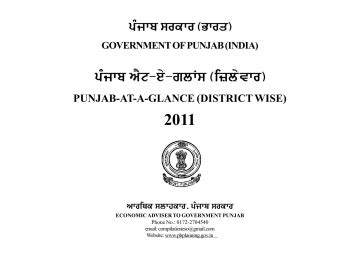 Jagran's Punjab at a Glance - 1998 Districtwise Statistical Ove Doc
