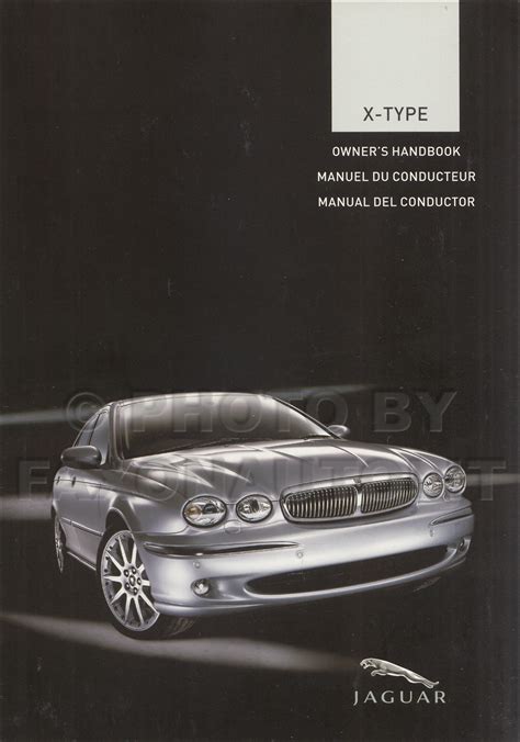 Jaguar X - type Owners Manual 2003 -2004 Download PDF Kindle Editon