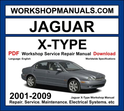 Jaguar X Type Workshop Manuals Ebook PDF